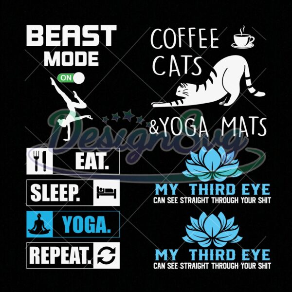 yoga-beast-mode-svg-coffee-cats-yoga-mats-svg-namaste-svg-quotes-svg-designs-yoga-bundle-svg-yoga-svg-buddha-svg-yoga-vector