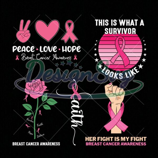 peace-love-hope-breast-cancer-awareness-svg-breast-cancer-awareness-svg-designs-breast-cancer-svg-bundle-breast-cancer-vector