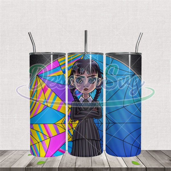 wednesday-addams-tumbler-sublimation-png
