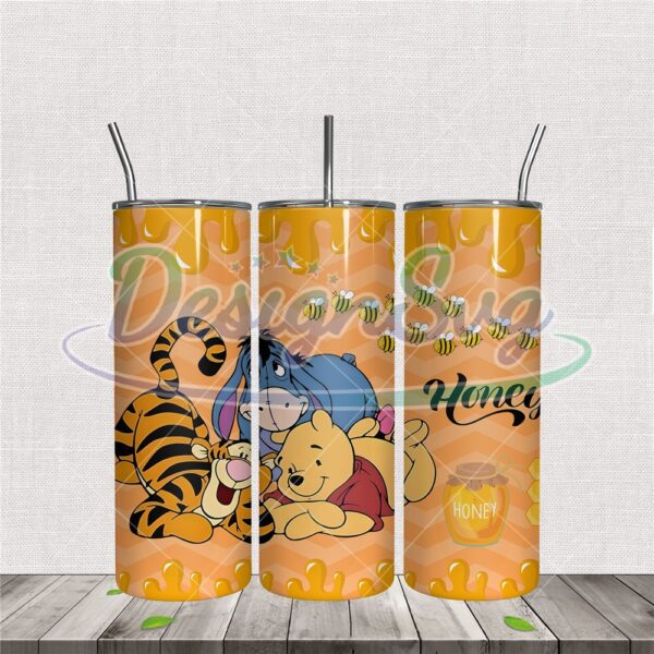 pooh-tigger-eeyore-20oz-tumbler-wrap-png