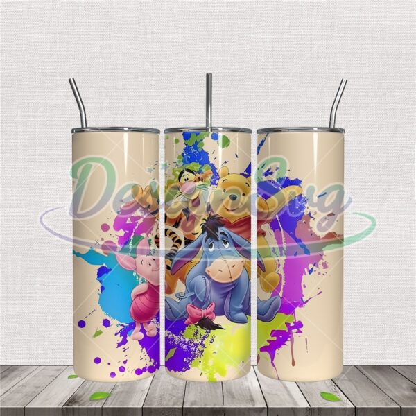 winnie-the-pooh-20oz-skinny-tumbler-sublimation-png