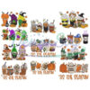 Files Halloween Coffee Embroidery Bundle