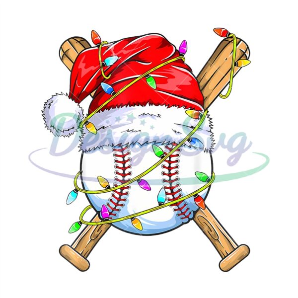 baseball-santa-christmas-png-baseball-xmas-png-baseball-christmas-png-baseball-santa-hat-light-png