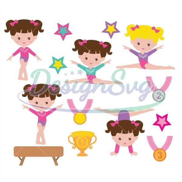 instant-download-gymnastics-clip-art-girls-gymnasts-cgym19-personal-and-commercial-use