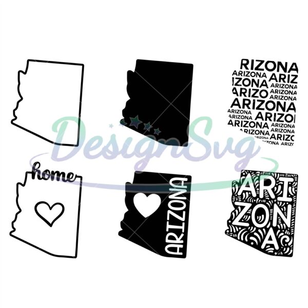 arizona-state-svg-cut-file-cricut-clip-art-commercial-use-silhouette-arizona-svg-arizona-home-svg-arizon