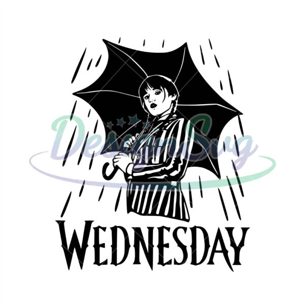 wednesday-addams-svg-addams-family-svg-file-wednesday-silhouette-svg-instant-download