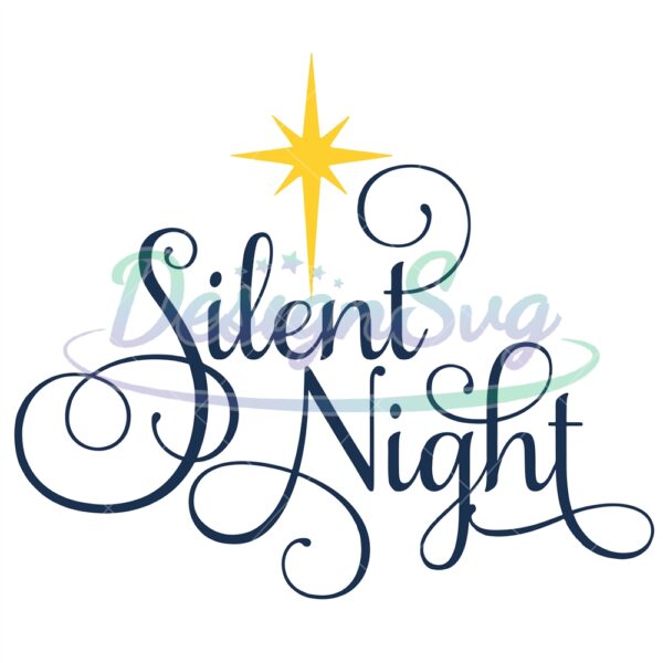 silent-night-svg-holy-night-svg-christmas-sign-svg-digital-download-cut-file-sublimation-clip-art
