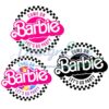 come-on-barbi-lets-go-party-checker-ring-design-retro-layers-svg-png-clipart-digital-download-sublimation-cricut-cut-fi