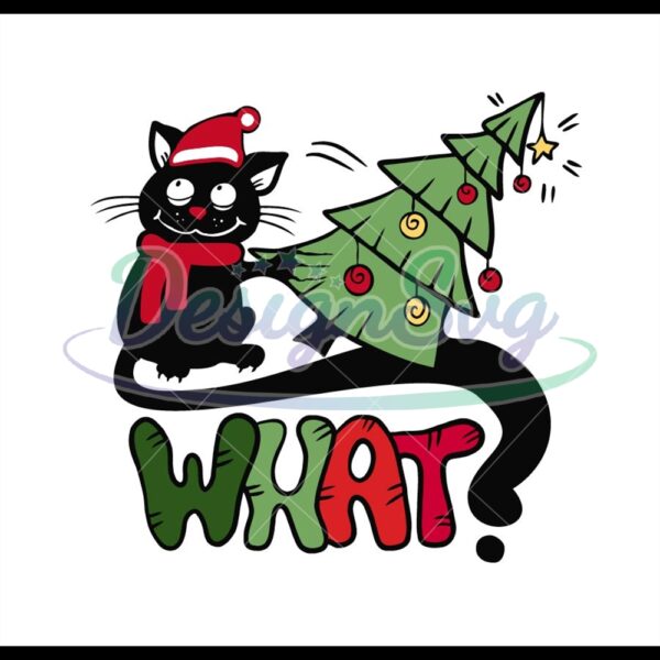 what-cat-christmas-tree-svg-christmas-tree-ornament-svg-xmas-holiday-lighting-svg
