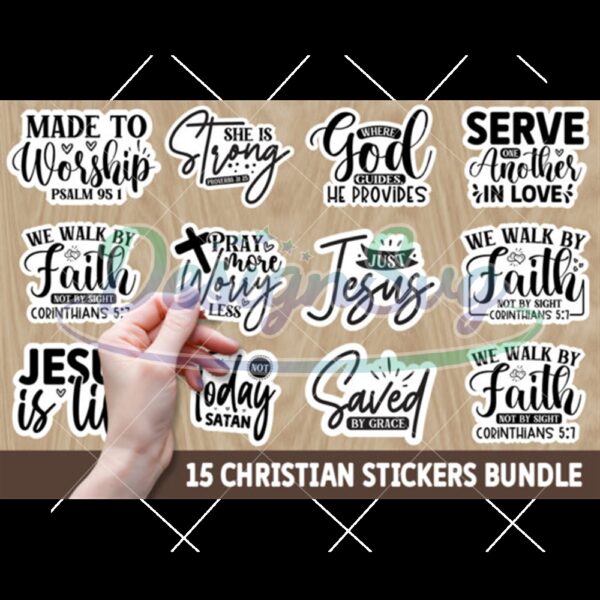 christian-sticker-bundlebible-svginspirational-stickerchristian-stickersfaith-stickersjesusreligious-stickers