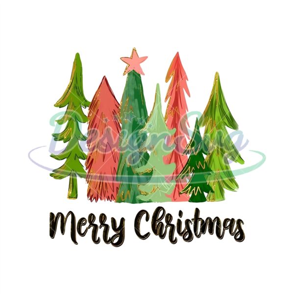 2047061-merry-christmas-pink-and-green-trees-png-christmas-tree-png-watercolor-pngchristmas-sublimation-designs-downloads-merry-christmas-png