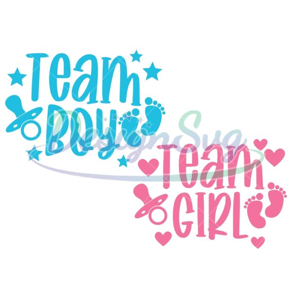 team-girl-team-boy-svg