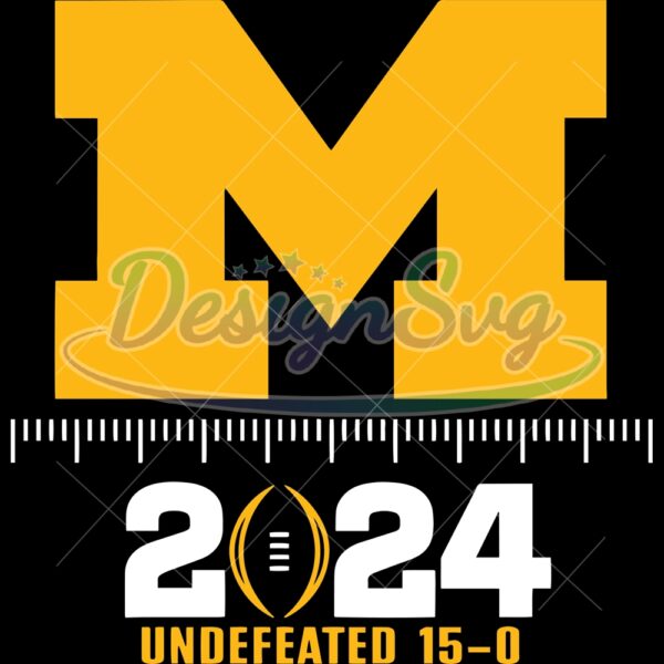 football-michigan-2024-undefeated-svg-nfl