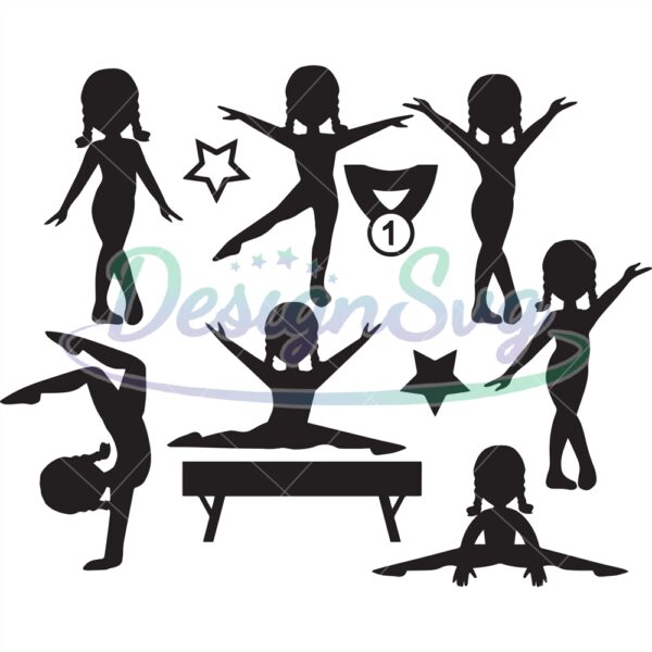 gymnastics-baby-girl-silhouette-png
