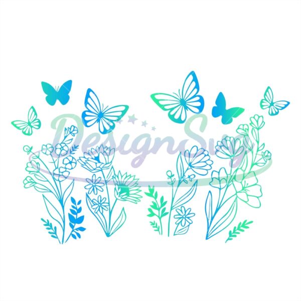 butterfly-floral-full-wrap-svg
