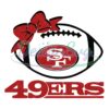 san-francisco-49ers-football-bow-tie-svg