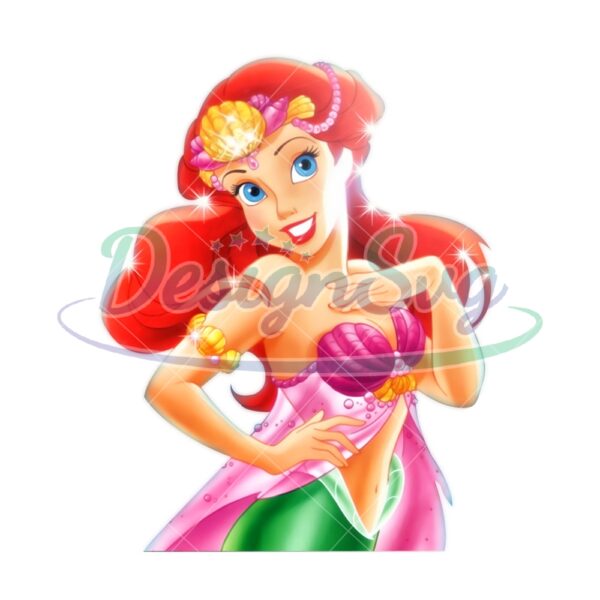 beauty-costume-mermaid-ariel-the-little-mermaid-png