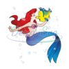 little-bubble-princess-ariel-and-flounder-disney-png