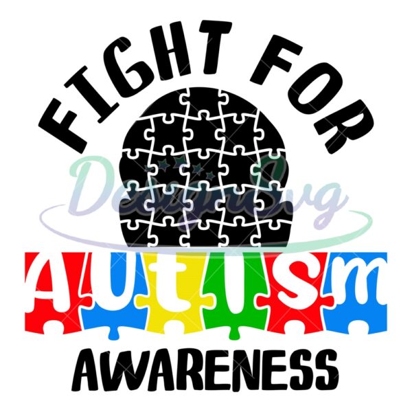 fight-for-autism-awareness-day-puzzle-piece-svg