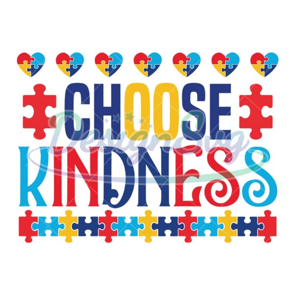 choose-kindness-autism-awareness-puzzle-doodle-svg