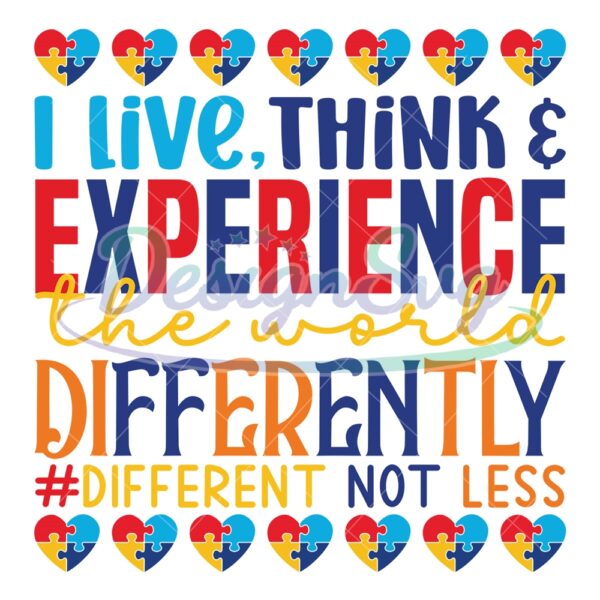live-think-and-experience-the-world-differently-svg