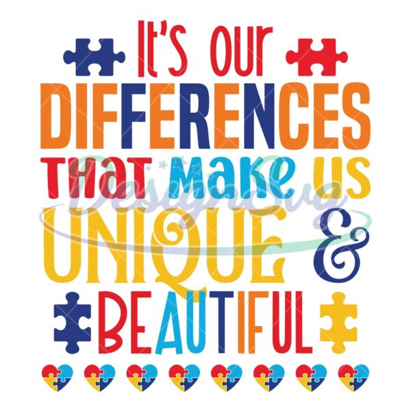 our-differences-that-make-us-unique-beautiful-svg