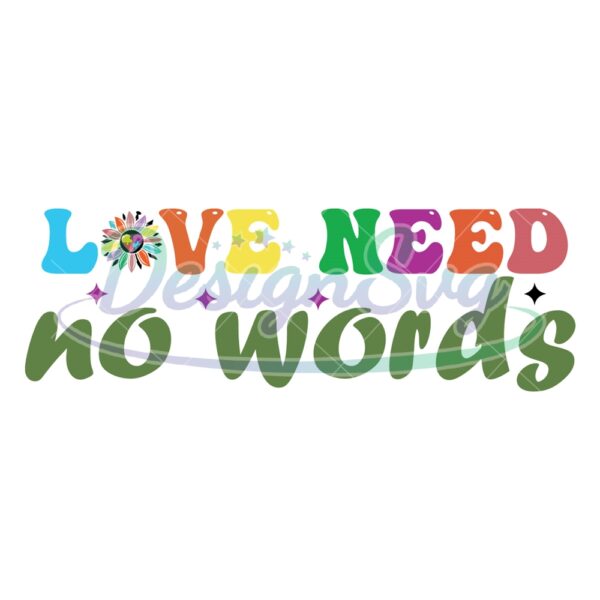 love-needs-no-words-autism-puzzle-sunflower-svg