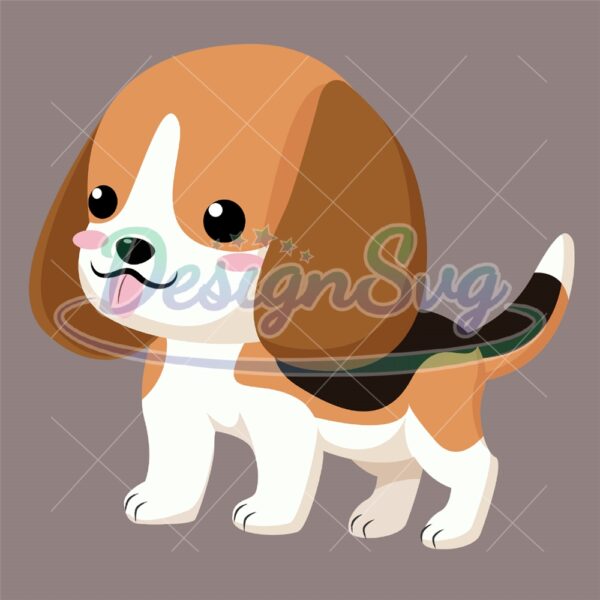 beagle-cartoon-cute-puppy-dog-character-svg