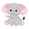 cute-cartoon-baby-elephant-sitting-vector-svg