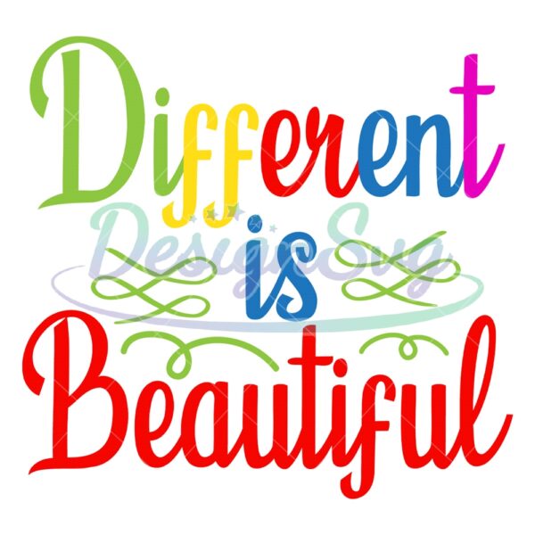 different-is-beautiful-autism-awareness-day-svg