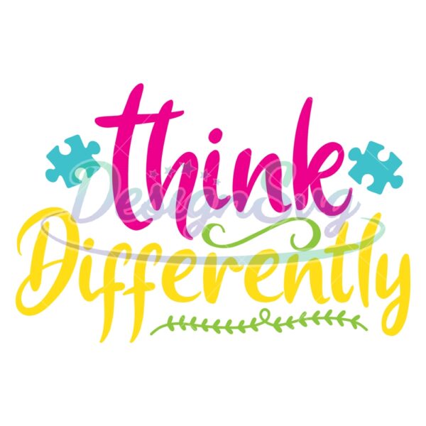 think-differently-autism-awareness-puzzle-svg