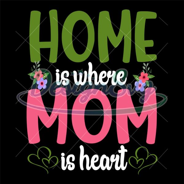home-is-where-mom-is-heart-svg