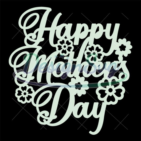 happy-mothers-day-floral-clipart-svg