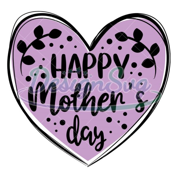 happy-mother-day-heart-doodle-svg