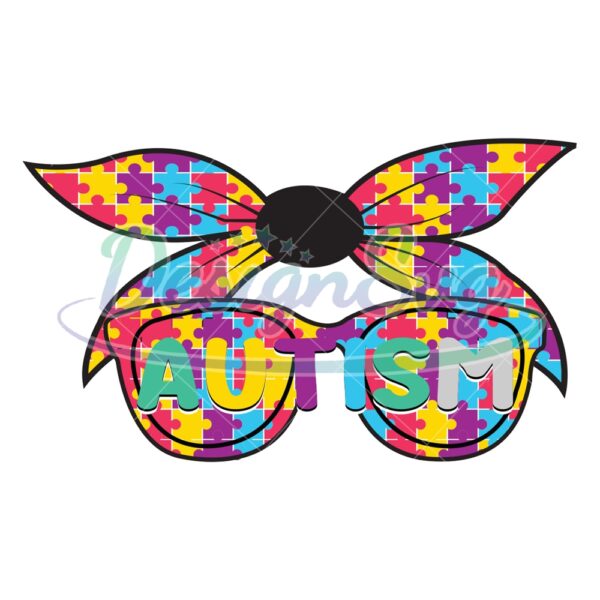 autism-awareness-puzzle-glasses-and-bandana-svg