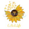 cna-life-medical-logo-sunflower-nurse-day-svg