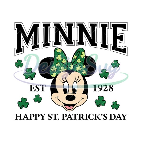minnie-mouse-happy-st-patrick-day-est-1928-svg
