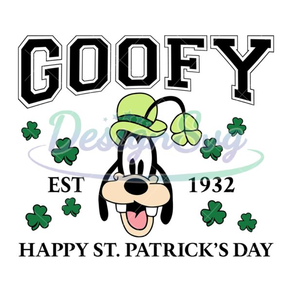 goofy-dog-green-happy-st-patrick-day-est-1932-svg
