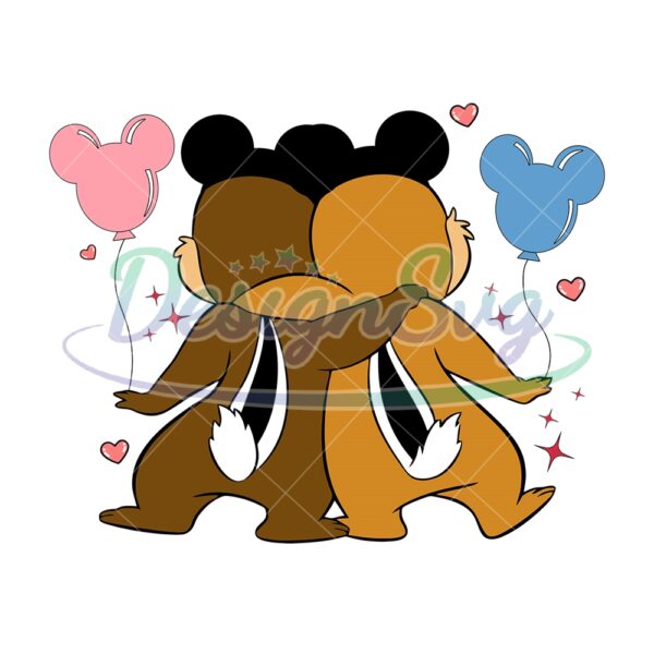 chip-and-dale-valentines-day-balloon-svg