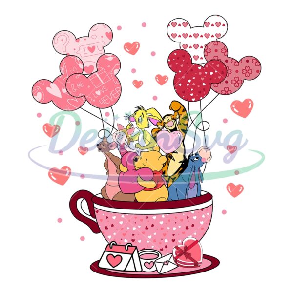 winnie-the-pooh-coffee-cup-balloon-valentine-day-svg
