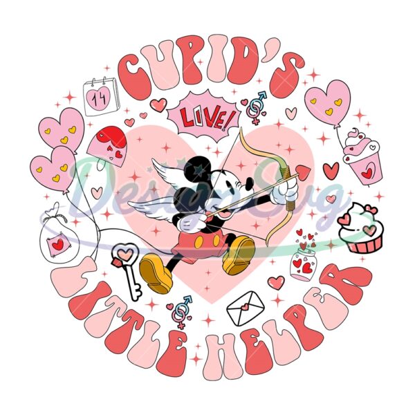 cupids-little-helper-love-mickey-doodle-valentine-svg