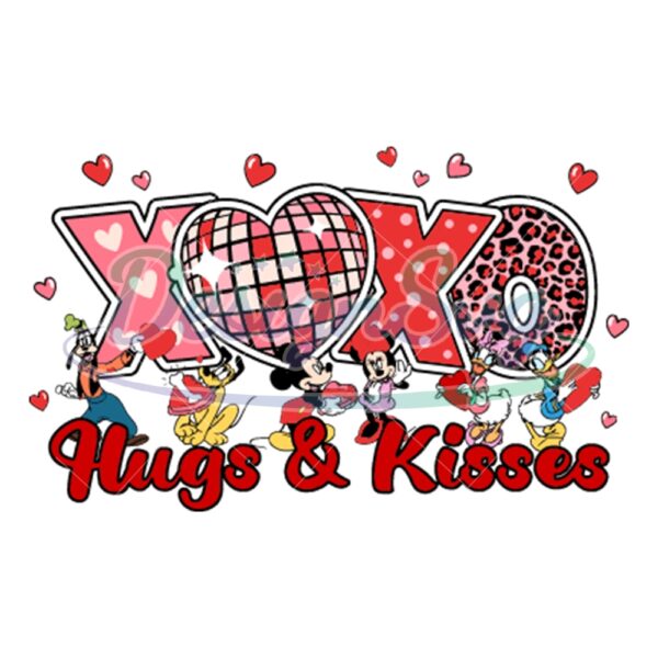 xoxo-valentines-hugs-and-kisses-mickey-friends-svg
