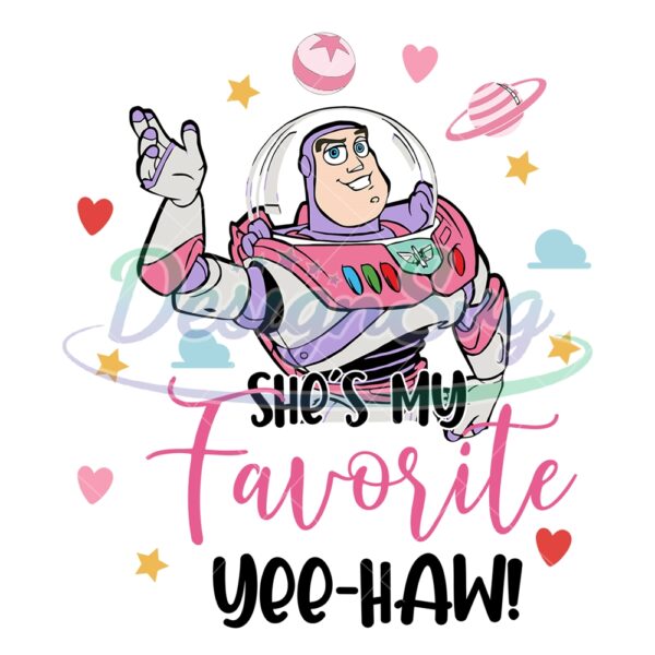 she-is-my-favorite-yeehaw-valentines-day-buzz-png