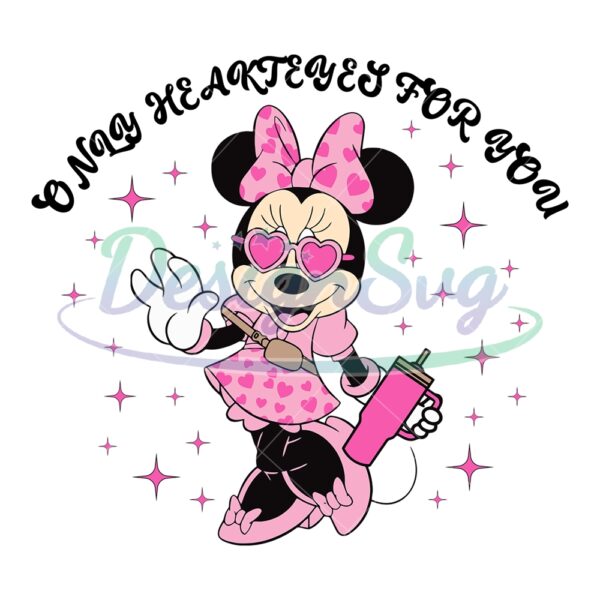 only-heart-eyey-for-you-minnie-pink-valentines-svg