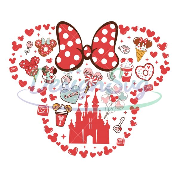 minnie-mouse-head-valentines-day-snacks-doodle-svg