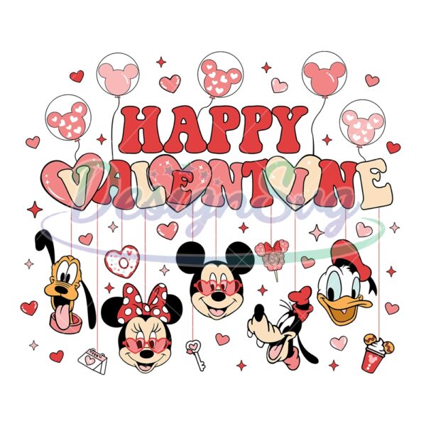 happy-valentines-balloon-mickey-and-friends-doodle-svg