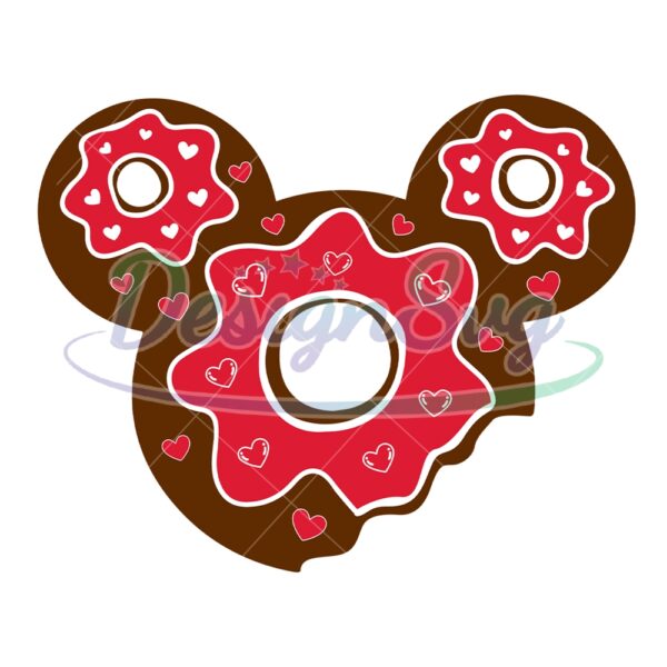 valentine-day-mickey-mouse-donut-head-svg