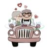 up-movie-valentine-couple-cars-carl-and-elly-svg