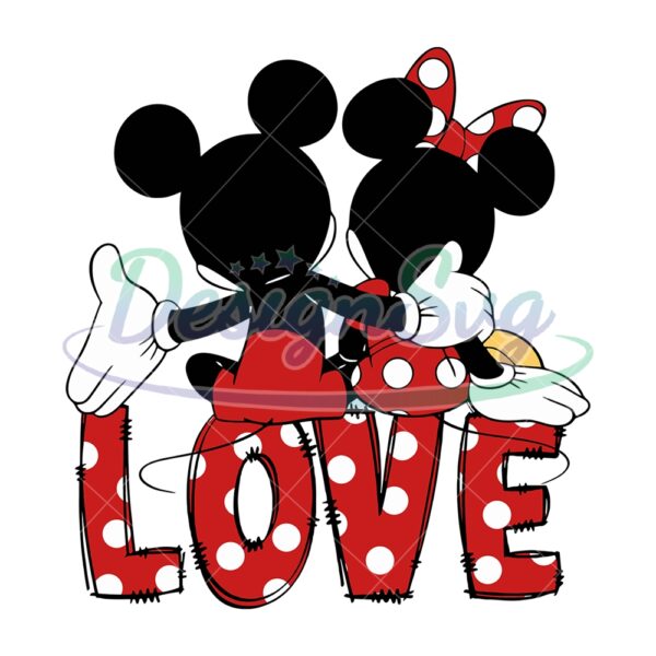 love-mickey-and-minnie-couple-polka-dot-valentine-svg