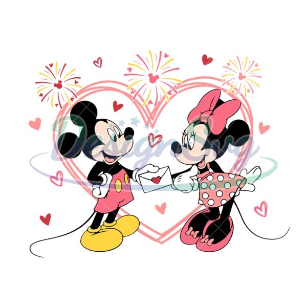 valentine-day-love-letter-couple-mickey-svg